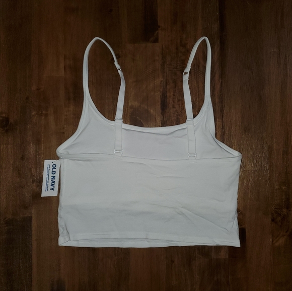 3 NWT Women's Old Navy Bralette Cami Crop Top Bundle - Tan Black White - Picture 16 of 16